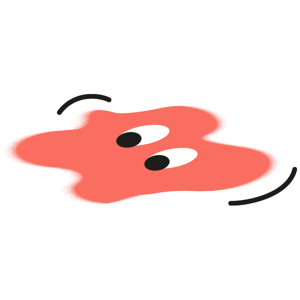 menskollen dekorativ maskot